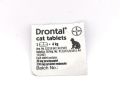 Drontal Deworming Tablet For Cats- 1Tablet. 
