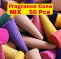 Mixed 5O Pce Fragrance Granules Colorful Scented Incense Cones Anxiety Relief Yoga Aromatherapy Natural Backflow Smoke Tower Incense AttockSharif. 
