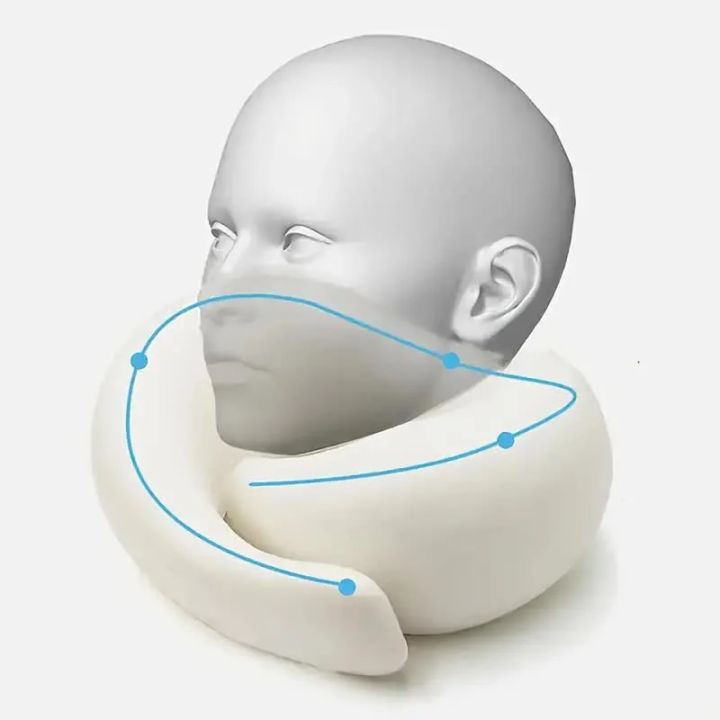 Portable%20Adjustable%20Travel%20Neck%20Pillow%20Memory%20Foam%20U-shaped%20Pillow%20Snail%20Style%20Travel%20Neck%20Support%20Soft%20Noon%20Break%20Sleep%20Pillow%20-%20Image%206