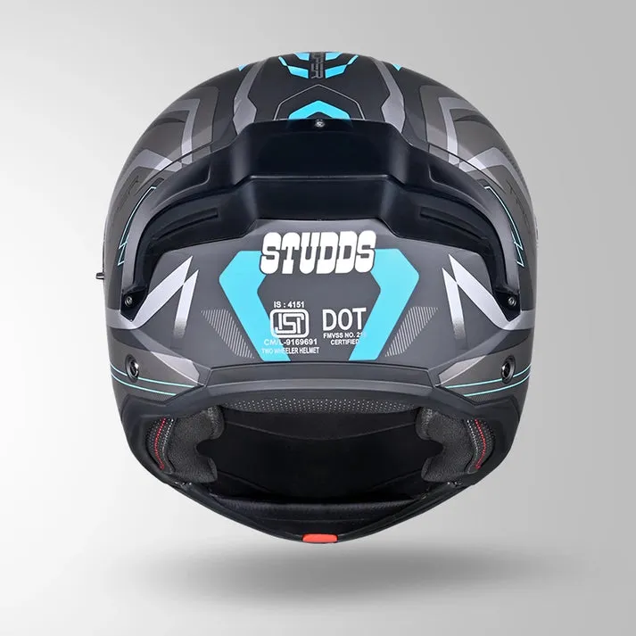 STUDDS%20TROOPER%20D3%20VENTURA%20HELMET%20(Matt%20Black%20Blue%20-%20Image%203