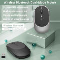 Wireless Mouse Bluetooth 2.4G Portable Silent Ergonomic Mice Gaming Mouse For Laptop iPad Tablet Notebook Mobile Phone Office.