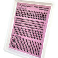 Bottom(6-7mm)&Spiky Lashes Clusters Volume Individual Lashes Cluster Extensions Spikes Lashes Clusters DIY Fairy/Manga Eyelash.