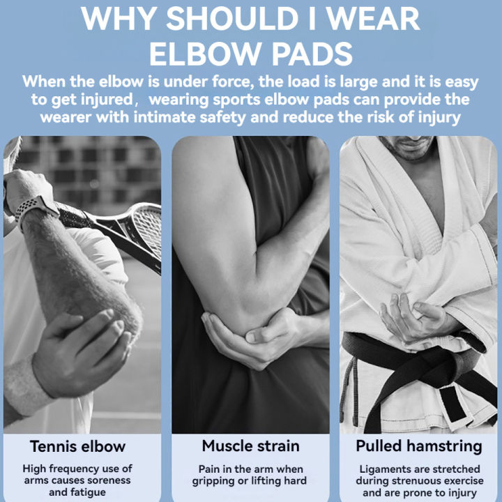 1Pcs%20Elbow%20Pads%20Silicone%20Compression%20Elbow%20Protection%20Sports%20Injuries%203D%20Knit%20Adjustable%20Elbow%20Support%20Tennis%20Basketball%20Unisex%20-%20Image%204
