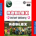 Roblox robux pack of 40 / buy on Whatsapp Username and password must required/ Instant delivery. 