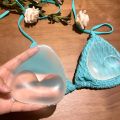 Reusable Silicone Bra Pads – Seamless Push-Up Inner Pads for Women |   Hypoallergenic, Ideal for Biki. 