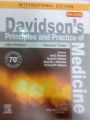 Davidson's Principles and Practice of 24th Edition E RSA NIV 70 EDITION Volume Three Edited by lam D. Penman Stuart H. Ralston Mark W. J. Strachan Richard P. Hobson Medicine. 