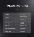 TOMZN Multi-Function Digital Meter Din rail AC monitor 6IN1 Resetable meter Colour Display 220V, 380V 100A Voltage Current Power Factor, Active KWH Meter , Energy Meter  Frequency meter ,Volt 
meter , Ampere meter. 