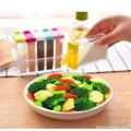 Storage Seasoning Boxes 1set 6 Psc Spice Jar Kitchen Condiment Box Acrylic Spices Storage. 
