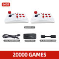 VILCORN Arcade Video Game Console 4K TV Game Stick with Double Arcade Joysitck 41000 Games For MAME/Sega/PS1/Atari Kid Gift. 