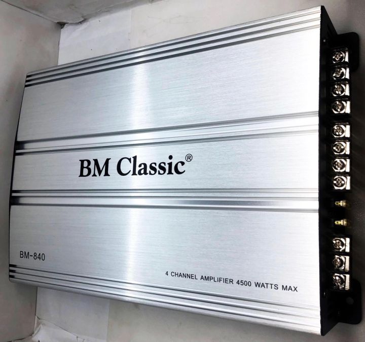 BM Classic840 channel amplifier, 4500W max, inc USA. Get yours at best