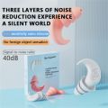 Anti Noise Silicone Earplugs Waterproof Swimming Ear Plugs For Sleeping Diving Surf Soft Comfort Natation Swimming Ear Protector. 