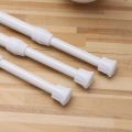 30-50cm Curtain Rods Telescopic Pole Bathroom Extendable Sticks Household Adjustable Pole Loaded Hanger Bathroom Product.