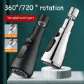 Kitchen Sink Faucet Multifunctional 360 ° Rotation Splash Proof Extend Faucets Accessories Removable Fixture Home Improvement. 