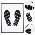 25/50pcs Disposable Car Foot Mats Portable Paper Vehicle Foot Pads for Protection Car Accessories. 