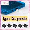 USB Type-C Dust Plug Soft Silicone Waterproof Charging Port Protector Beige.