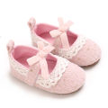 Cute White Lace Children's Shoes Princess Shoes Walking Shoes Butterfly Bow Cotton Soft And Comfortable Suitable For 0-18M. 