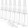 5PCS 10ml-60ml Empty Nasal Spray Pump White Plastic Spray Bottles Mist Nose Refillable Bottle Packaging Accessories.