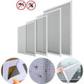 Customizable size anti-mosquito window screen self adhesive window mosquito net summer insect proof door mosquitonet for windows. 