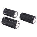 1/3Pcs 3x AA to D Size Battery Adapter Converter Holder Case Box Series circuit.