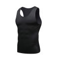 Men's Slimming Vest Ionic Compression Shirt Ice-Silk Cooling Body Shaper Tank Top Tummy Control Quick-Dry Fitness Shirts.