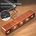 Bluetooth Speaker Portable Outdoor Speakers Aux Connection Usb/tf Read Insert Long Strip Desktop Subwoofer Audio. 