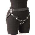 Leather Strapon Harness Leather Men's Thigh Garter Belt Men's leather leg Harness Mens Harness Jockstraps Bondages Men's Harness. 