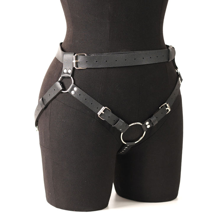 Leather%20Strapon%20Harness%20Leather%20Men's%20Thigh%20Garter%20Belt%20Men's%20leather%20leg%20Harness%20Mens%20Harness%20Jockstraps%20Bondages%20Men's%20Harness%20-%20Image%205