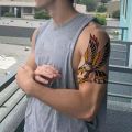 Bald Eagle Waterproof Temporary Tattoo for Arm and Leg, Long-Lasting, Realistic Fake Tattoo for Men and Women. 
