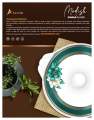 Dinner set Melamine by ARKON-Modish-72 pcs for 8 persons. 