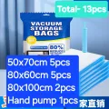 Vacuum Storage Bags - Save up to 80% Space and Protect ltems From Dust, Insects, Germs - Perfect Solution For Organising Home and Travel ⁃ Ideal for Clothes, Bedding, Blanket, Pillows, Sweater, Dress and More