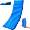 Extra Thick 4 Inch Camping Sleeping Pad Outdoor Camping Self-Inflating Mats Spliceable Hiking Fishing Sleeping Pad. 