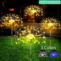 90-200LED Solar Firework Light Waterproof Outdoor 8 Lighting Modes Fairy String Light Christmas Solar Lights Garden Decoration. 