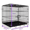Foldable Dog Cage - Cat Cage - Rabbit Cage - Pet Cage. 