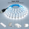 3AA Battery Power USB 5V Led Strip Light 2835 SMD 1M 2M 3M 4M 5M 50cm Flexible Lighting Ribbon Tape Warm White Strip Backlight. 
