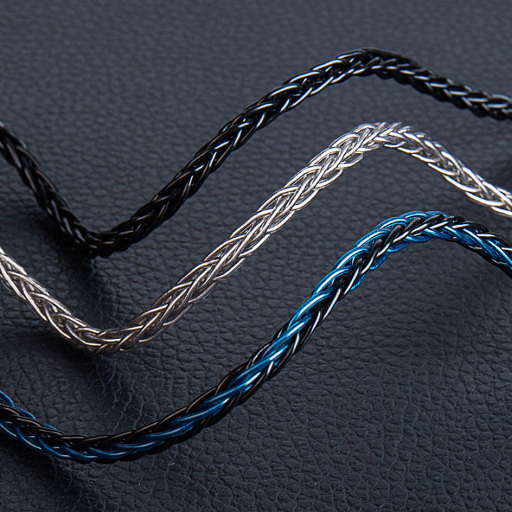 KBEAR%20ST12%20Plus%202m%208%20Core%20Silver-Plated%20Upgraded%20IEM%20Cable%20With%203.5/4.4mm%202PIN/QDC/MMCX%20Headphone%20Cable%20For%20KZ%20Gaming%20Headset%20-%20Image%204