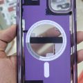 Spigen Ultra Hybrid Purple [Magfit Case] Designed For iphone 11 to 14 series. 