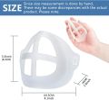 3D Mask Bracket Inner Support Frame for Face Mask Protect Lipstick, More Space Nose Protection Stand Holder Cool Smoothly Breathing Mask Guards for Under Mask Mask Accessories. 
