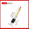 Pig Hair Brush Wooden Handle Tools Decoration Painting Latex Coating Cleaning Barbecue Baking Painting. 
