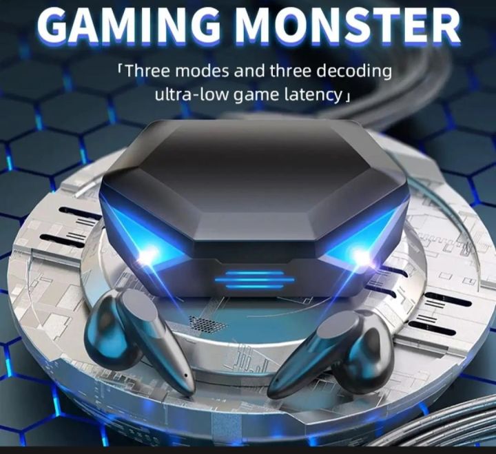Gaming Wireless Earbuds TWS Amgras A8 pro Gaming airpods, water resistant, hifi Quality, best performance