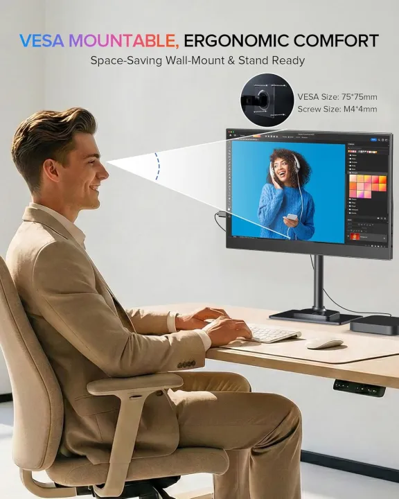 AHXJKA%2017.3%20Inch%20Portable%20Monitors%2072%25sRGB%201600*900P%20IPS%20With%20Type-C%20Mini%20HDMI%20For%20Laptop%20Phone%20XBox%20%20PS4/5%20Mac%20SwitchExtender%20-%20Image%205