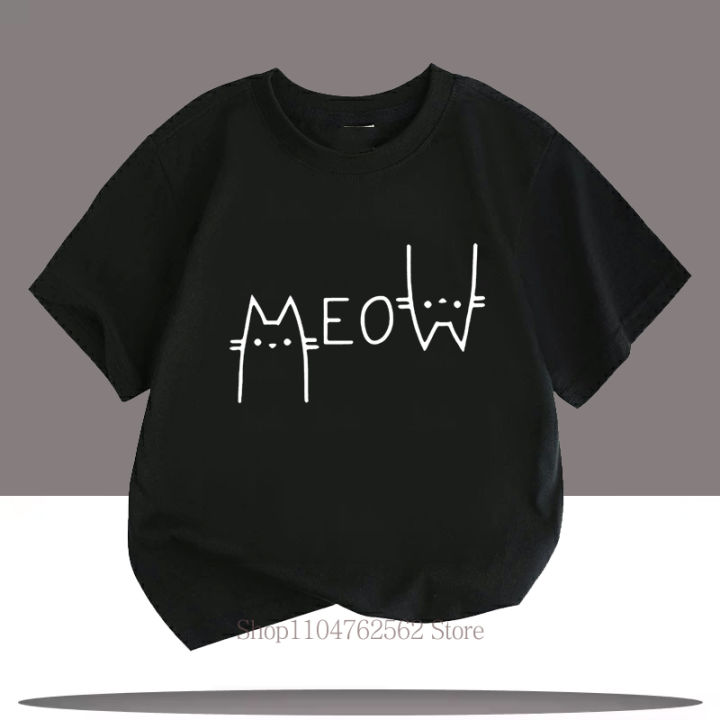 Cute%20Funny%20Cat%20Graphic%20Print%20Children%20T-shirts%20Summer%20Cartoon%20Fashion%20Casual%20Tops%20for%20Girls%20Boys%20O-Neck%20Short%20Sleeve%20T-shirts%20-%20Image%203