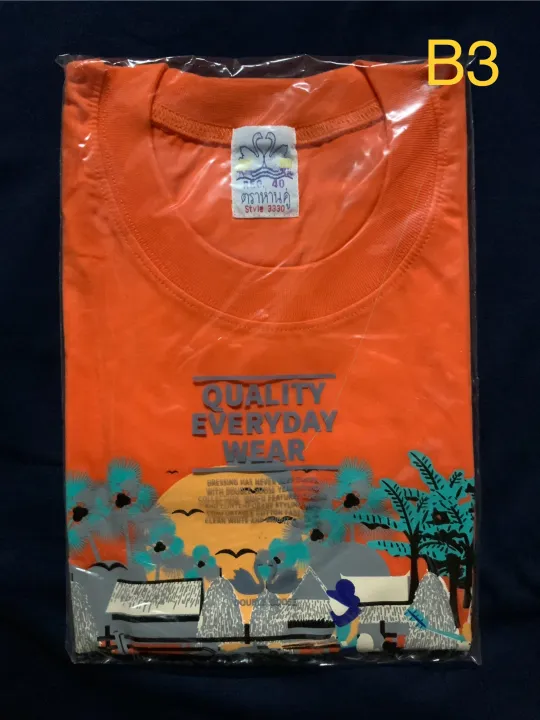 Clearance%20double%20Goose%20brand%20printed%20color%20T-shirt%20-%20Image%206