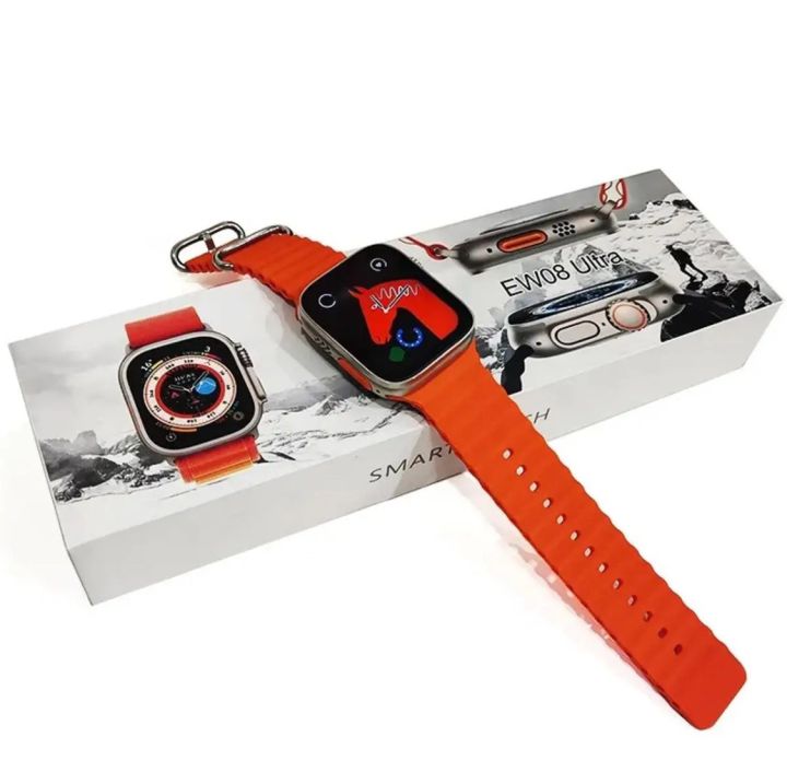 EW08 ULTRA SMART WATCH + 49mm Series 8 1.99 inch touch screen sport
