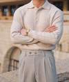 knitted old money sweater. 