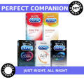 Durex Perfect Companion Combo | Choice Pack | Extra Thin, Extra Dots, Mutual Climax, Air, Extra Time | From HyperMart | Hyper Mart. 