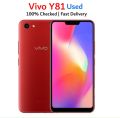 Y81 vivo mobile 4/64 orignal doul sim PTA approved without box. 