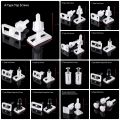 Hinge Repair Bolts Bathroom Fittings Screws Washers Set Universal Replacement Toilet Lid Seat Cover Plate Replacement Set Screws. 