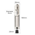 KAK Zinc Alloy Foot-operated Lever Door Stops Adjustable Kickdown Bronze Door Holder Door Stop Hardware Door Buffer Fittings. 