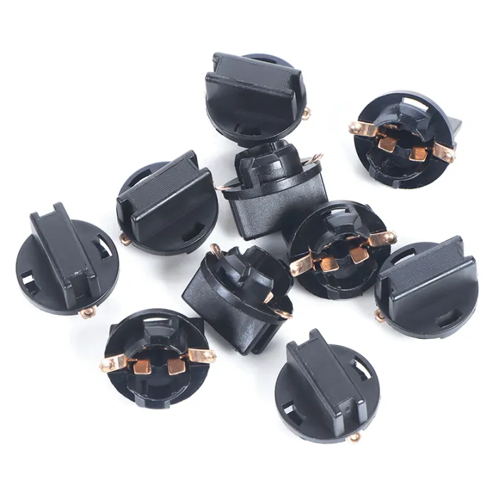 10pcs%20T10%20Socket%20Dashboard%20Instrument%20Panel%20Socket%20T10%20W5W%20168%20192%20194%20Twist%20Lock%20Wedge%20Bases%20Lamp%20Dash%20Bulb%20Plug%20-%20Image%205