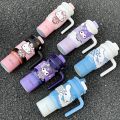 1pc Hello Kitty Stainless Steel Insulated Cup, 900ML Large Capacity Cute Water Cup, Christmas , Car Cup & Portable Coffee Mu.
